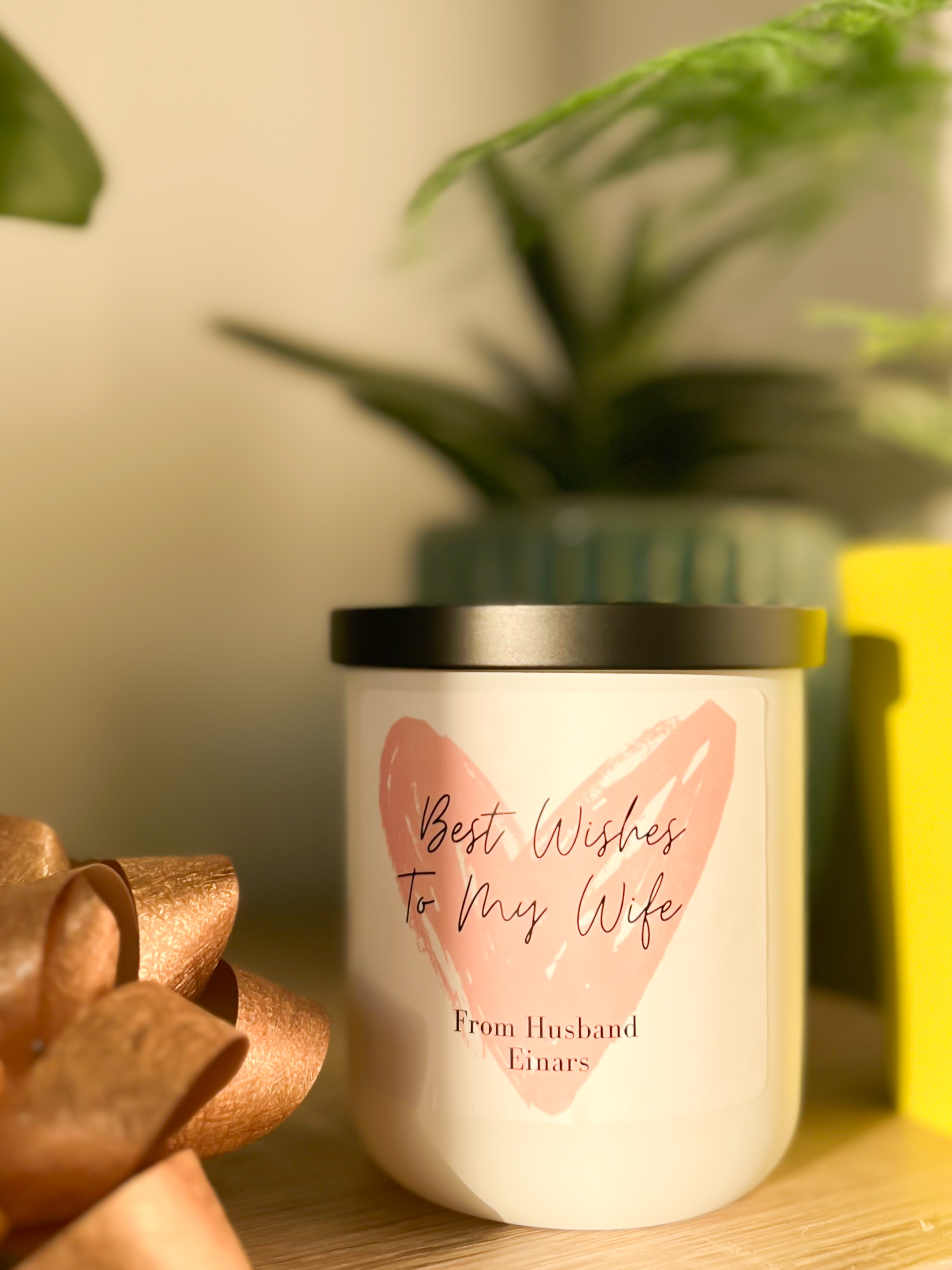 Custom Label Candle