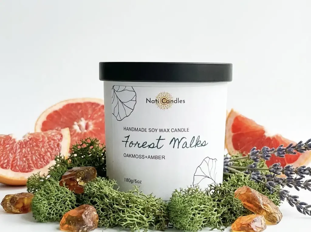 Forest Walks Soy Wax Candle