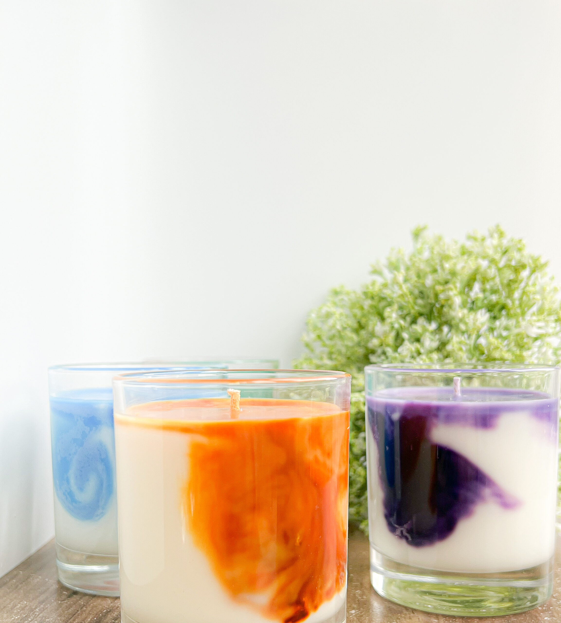 Marbled Scented Candles