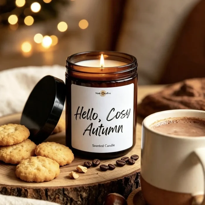 Hello, Cosy Autumn Candle