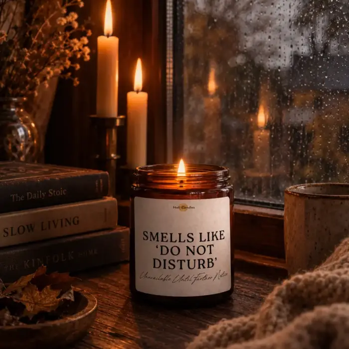 SMELLS LIKE Do Not Disturb - Unavailable Until Further Notice Candle